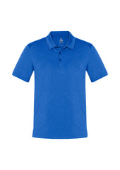 Biz Collection P815MS Aero Mens Short Sleeve Polo in Electric Blue