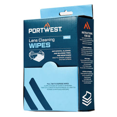 Lens Cleaning Wipes (100 towelettes) - PA01 - Portwest-0