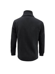 Biz Collection PF380 Heavy Weight Mens Fleece in Black - back view