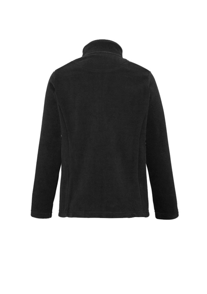 Biz Collection PF631 Plain Womens Jacket in Black - back view