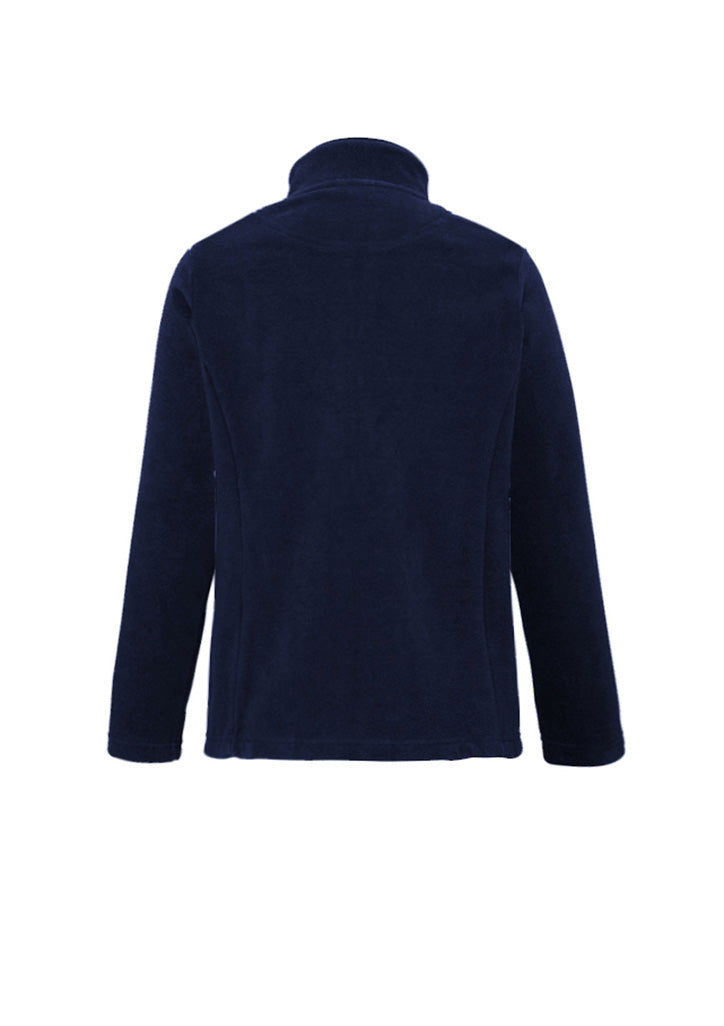 Biz Collection PF631 Plain Womens Jacket in Navy - back view