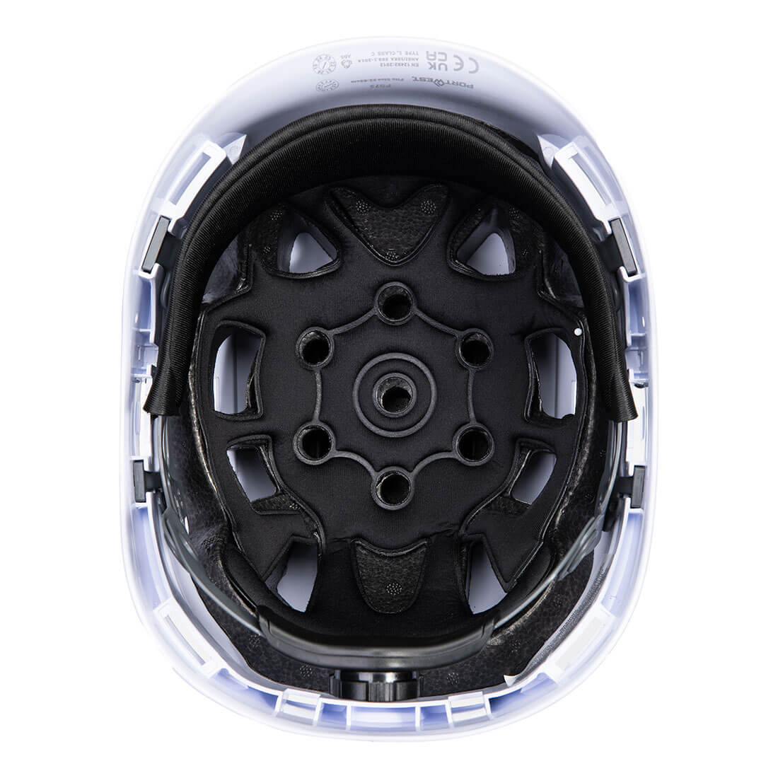 Height Endurance Mountaineer Helmet - PS73 - Portwest - White (rear)
