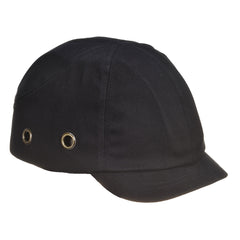 PW Short Peak Bump Cap - PW89 - Portwest - Black