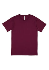 Basis Mens Short Sleeve Tee - X1001M in Plum