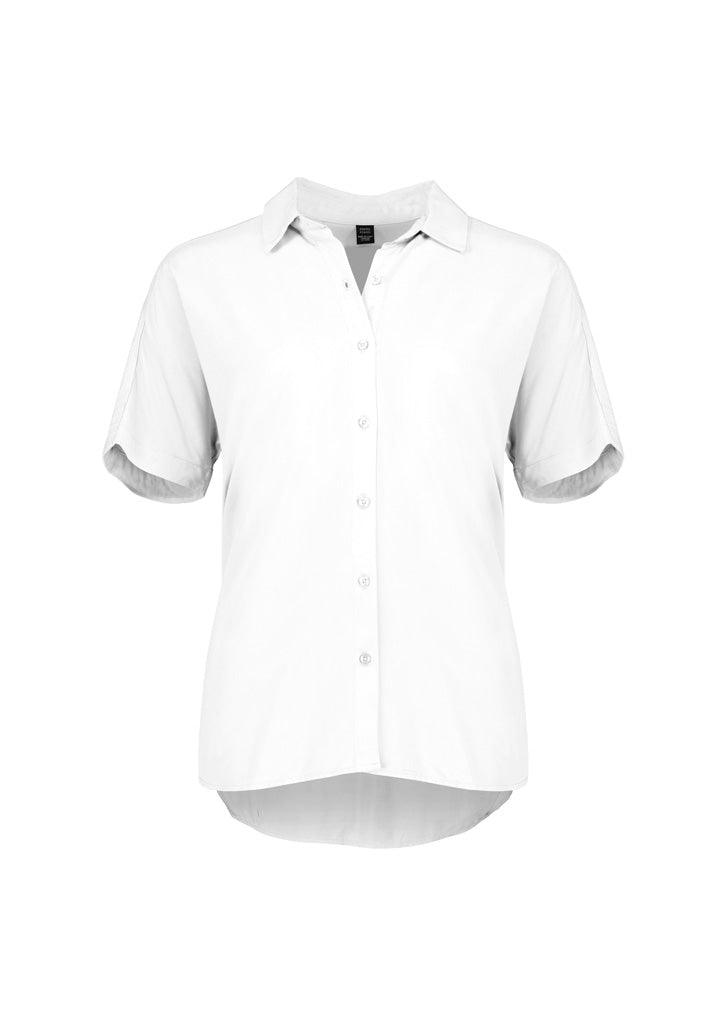 Womens Dahlia Short Sleeve Blouse - RB365L - biz-corporates-0