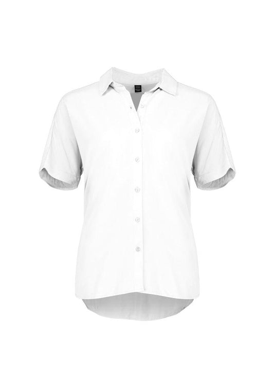 Womens Dahlia Short Sleeve Blouse - RB365L - biz-corporates-0