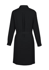 Biz Corporates RD069L Chloe Womens Dress in Black - back view