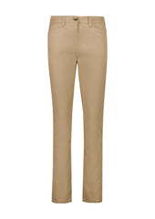 Biz Corporates RGP263L Traveller Womens Slim Leg Stretch Chino Pant in Desert