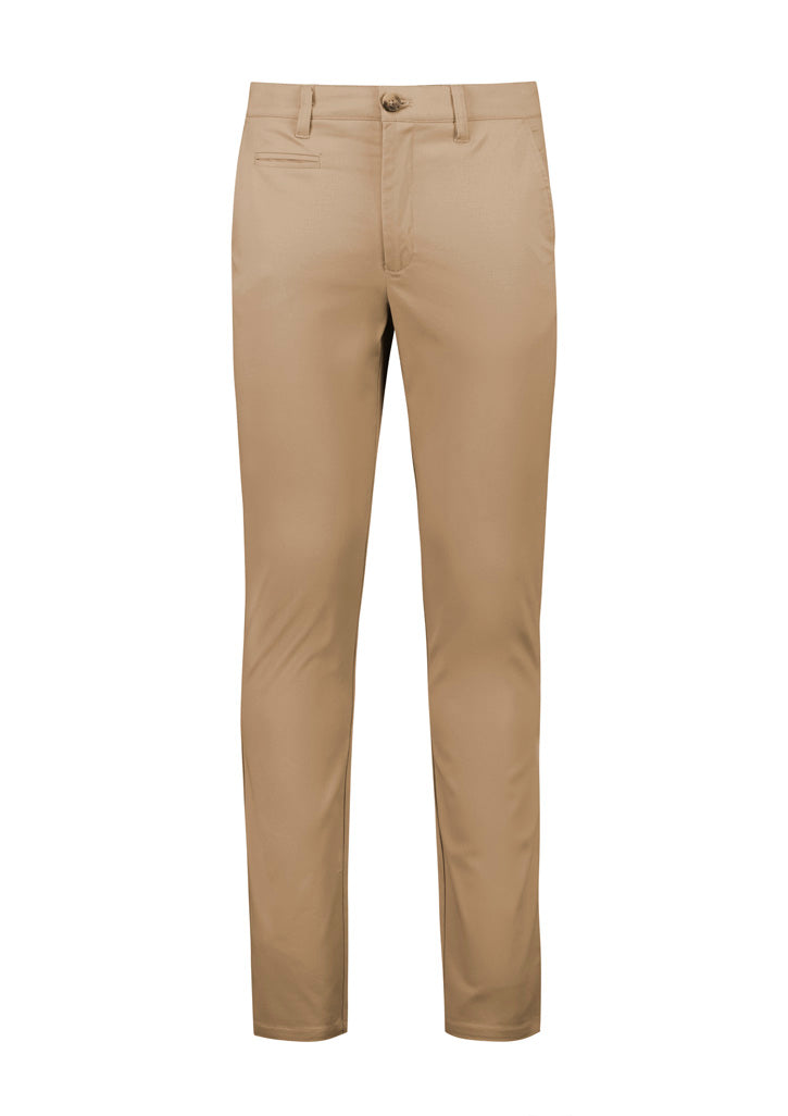 Biz Corporates RGP264M Traveller Mens Modern Stretch Chino Pant in Desert