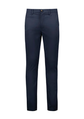 Biz Corporates RGP264M Traveller Mens Modern Stretch Chino Pant in Navy