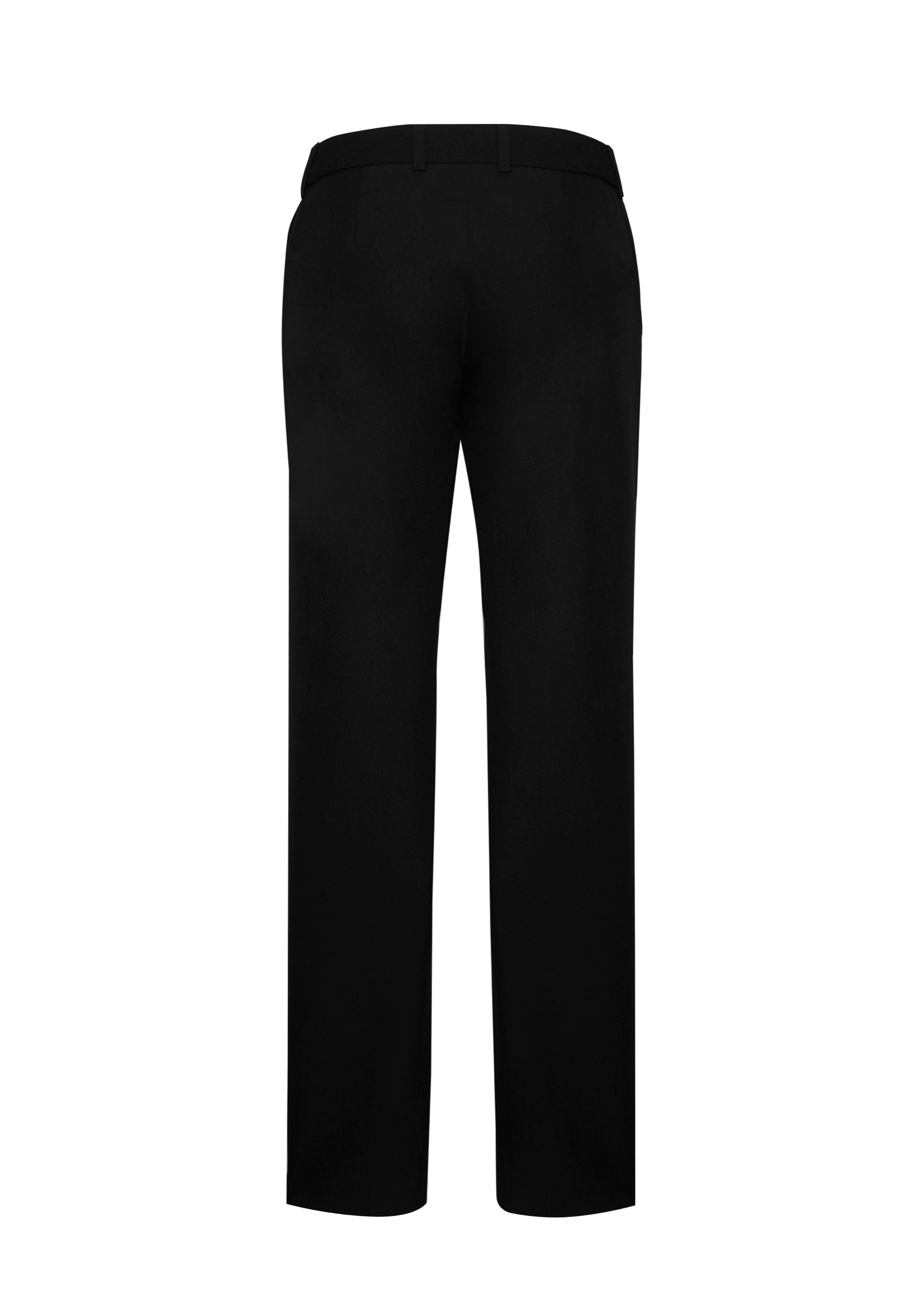 Biz Corporates RGP975L Siena Womens Adjustable Waist Pant in Black - back view