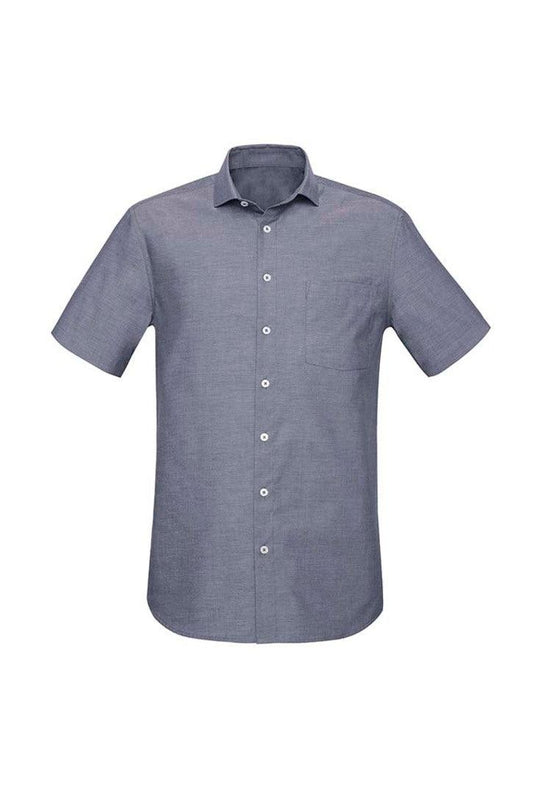 Mens Charlie Classic Fit Short Sleeve Shirt - RS968MS - biz-corporates-0