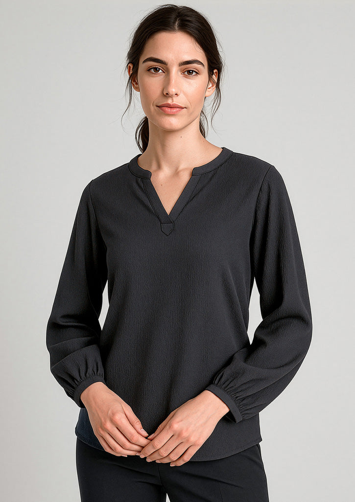 Ruché Womens Long Sleeve Shirt - RU568LL - biz-corporates-1