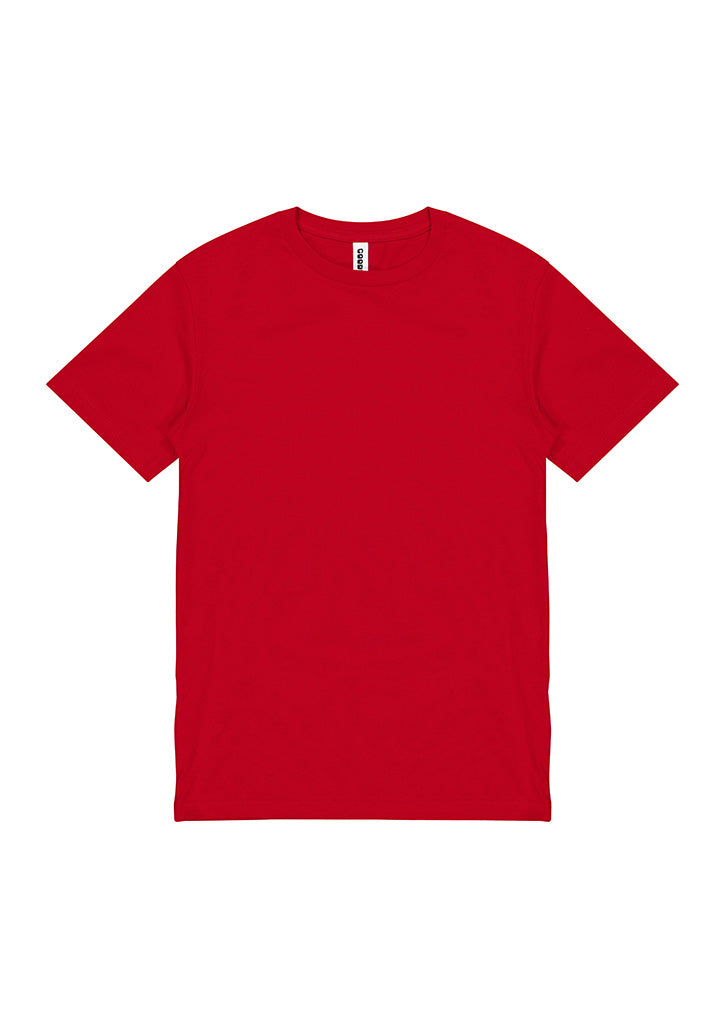 Basis Kids Short Sleeve Tee - X1001K in Red