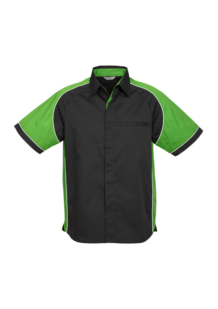 Mens Nitro Short Sleeve Shirt - S10112 - biz-collection-4