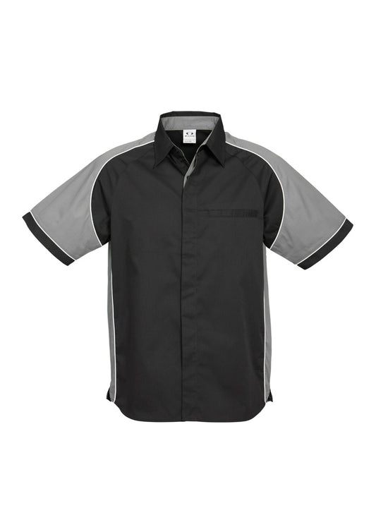 Mens Nitro Short Sleeve Shirt - S10112 - biz-collection-0