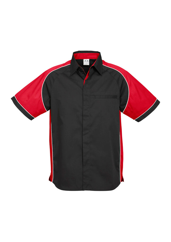 Mens Nitro Short Sleeve Shirt - S10112 - biz-collection-2