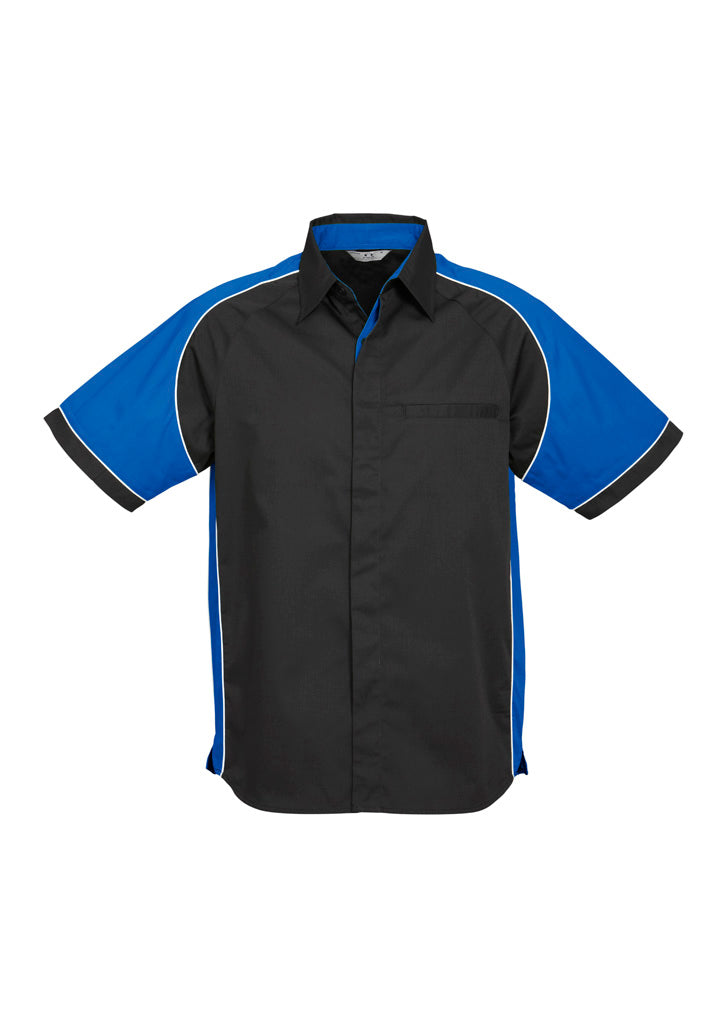 Mens Nitro Short Sleeve Shirt - S10112 - biz-collection-3