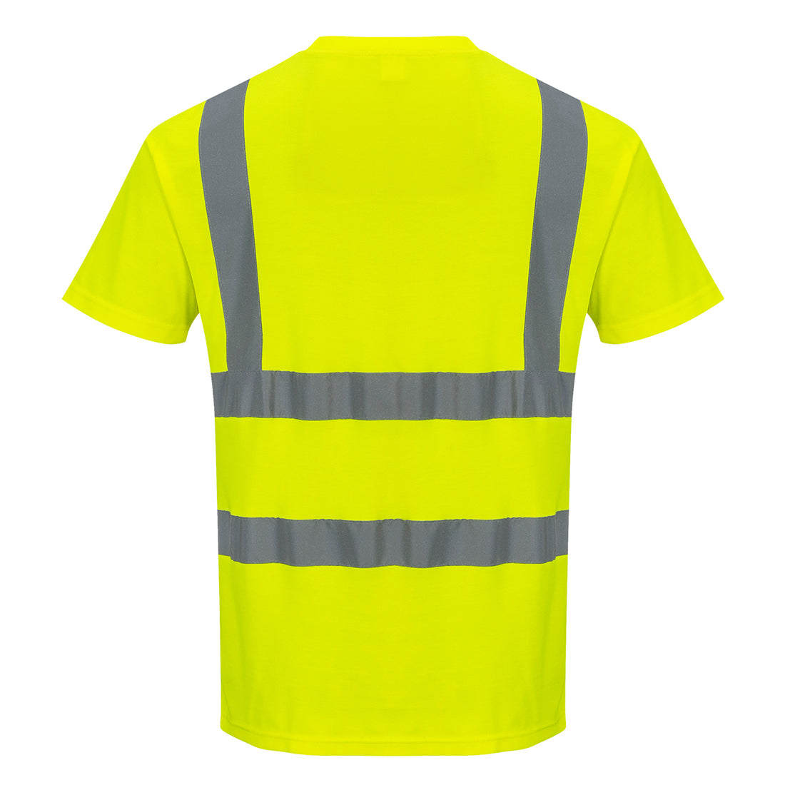 Portwest S170 Cotton Comfort T-Shirt S/S in Yellow - back view