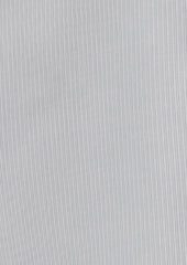 Biz Collection S29510 Ambassador Mens Long Sleeve Shirt in Silver Grey - back view