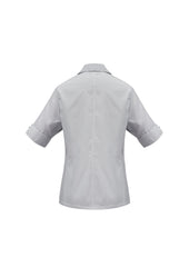 Biz Collection S29522 Ambassador Womens Short Sleeve in Silver Grey - back view
