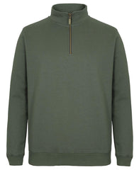 C of C BRASS 1/2 ZIP SWEAT - S3FSZ