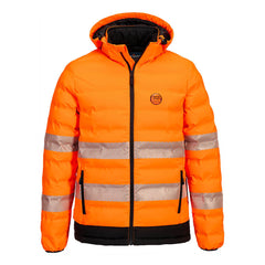 Hi-Vis Ultrasonic Heated Tunnel Jacket - S548 - Portwest-0