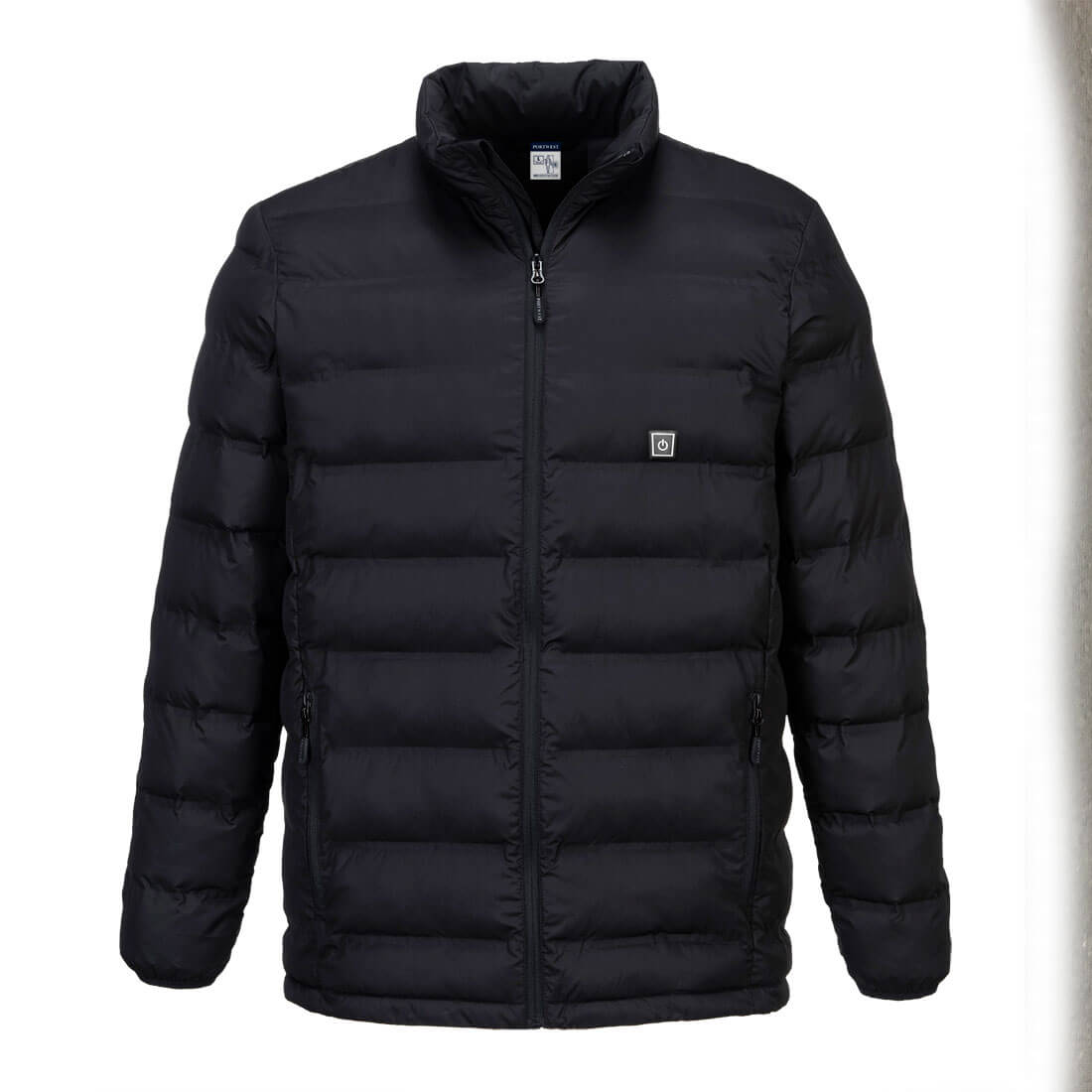 Ultrasonic Heated Tunnel Jacket - S557 - Portwest - Black