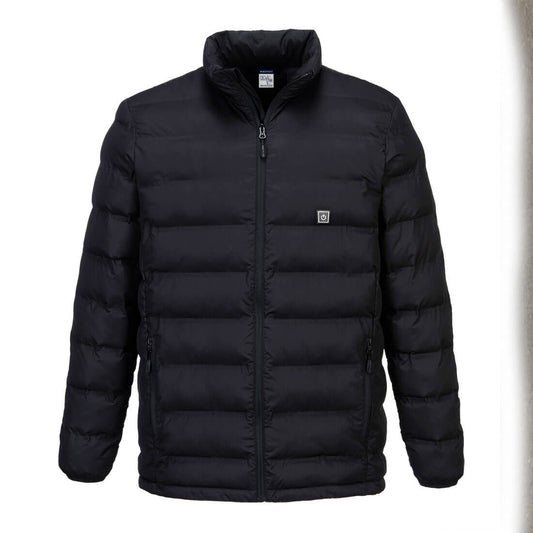 Ultrasonic Heated Tunnel Jacket - S557 - Portwest - Black
