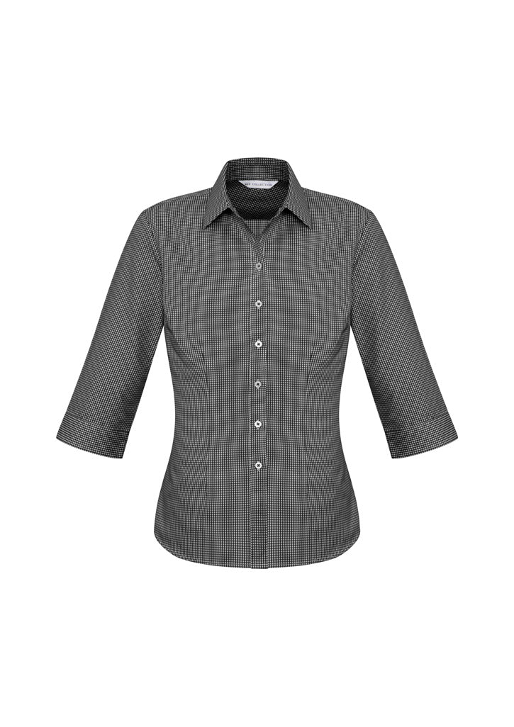 Womens Ellison 3/4 Sleeve Shirt - S716LT - biz-collection-2
