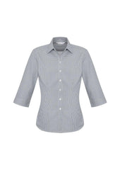 Womens Ellison 3/4 Sleeve Shirt - S716LT - biz-collection-1