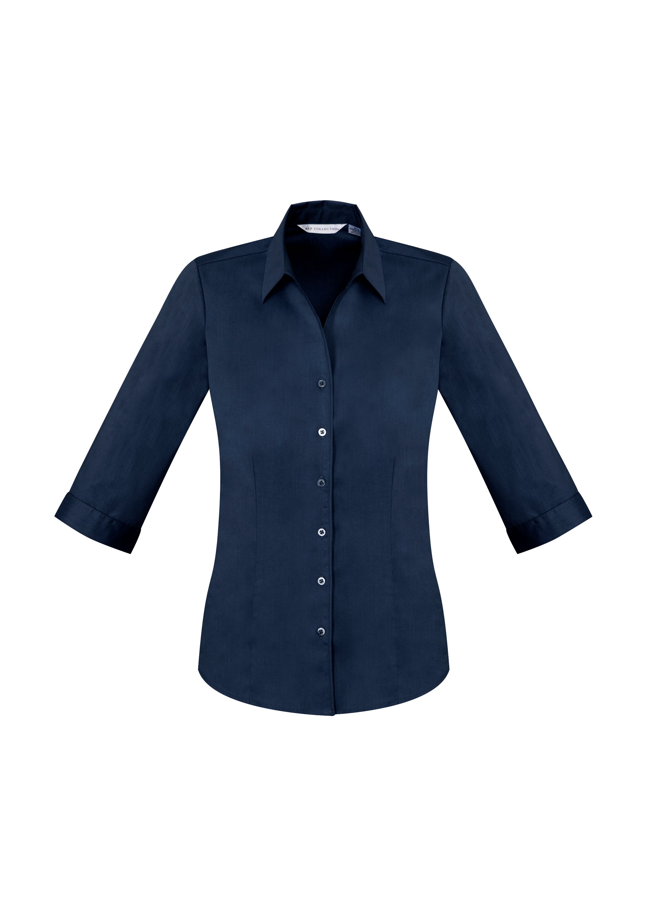 Biz Collection S770LT Monaco Womens 3/4 Sleeve Shirt in Ink