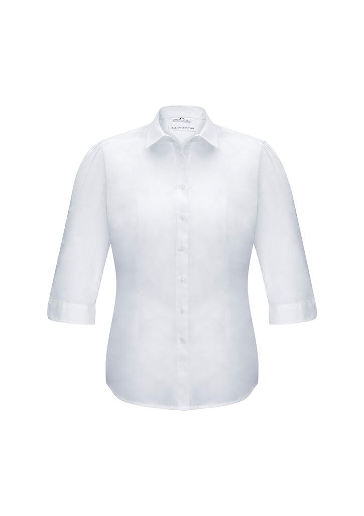 Womens Euro 3/4 Sleeve Shirt - S812LT - biz-collection-0
