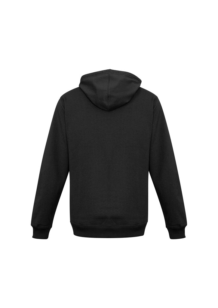 Biz Collection SW760K Crew Kids Hoodie in Black - back view