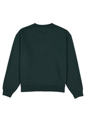 Everyday Womens Crew Sweatshirt - X2007W in Scarab Green