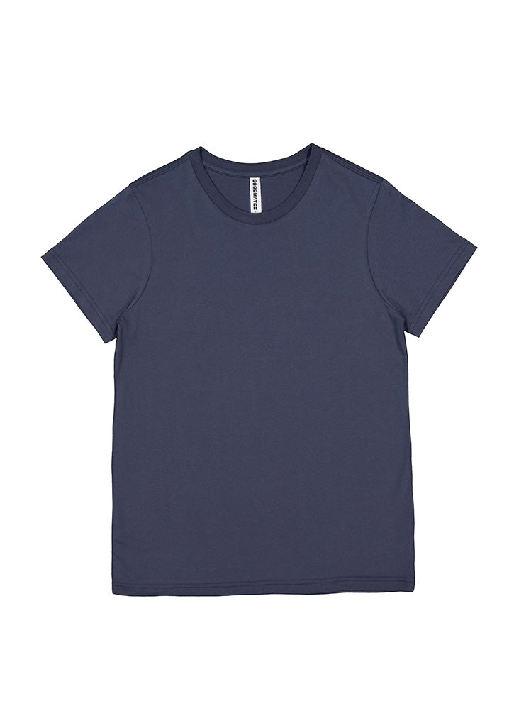 Basis Womens Short Sleeve Tee - X1001W in Steel Blue