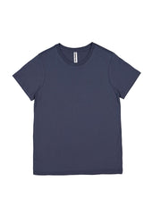 Basis Womens Short Sleeve Tee - X1001W in Steel Blue