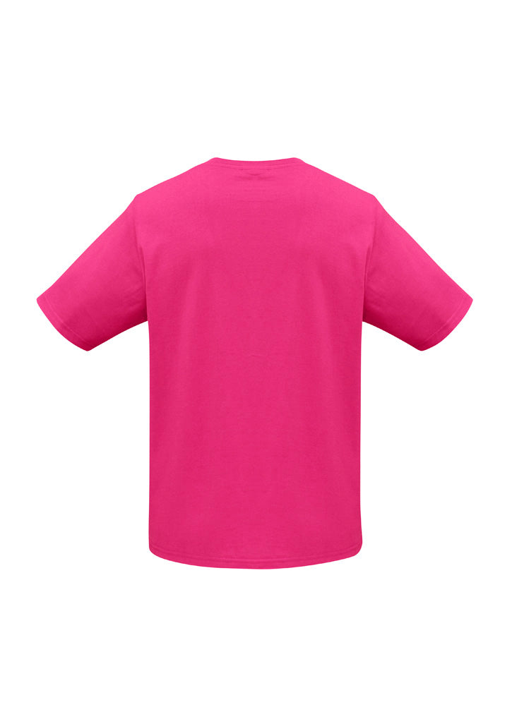 Biz Collection T10032 Ice Kids Short Sleeve Tee in Fuchsia - back view