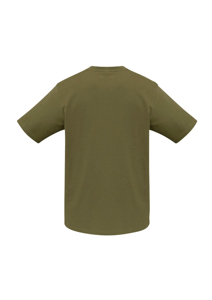 Biz Collection T10032 Ice Kids Short Sleeve Tee in Khaki - back view