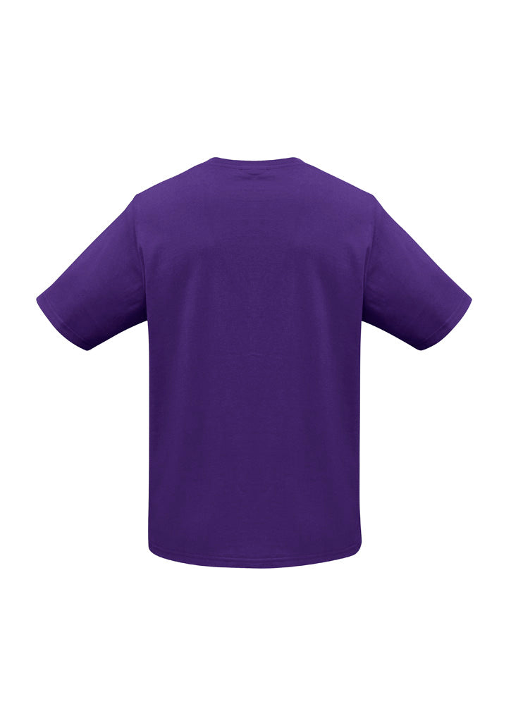 Biz Collection T10032 Ice Kids Short Sleeve Tee in Purple - back view