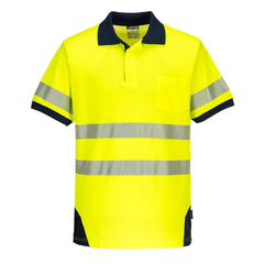 PW3 Hi-Vis Polo Shirt S/S - T182 - Portwest-1