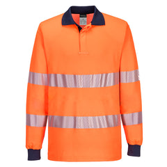 PW3 Hi-Vis Polo Shirt L/S - T186 - Portwest-0