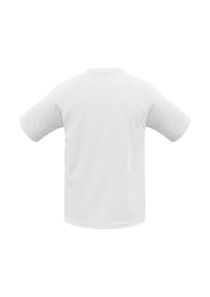 Biz Collection T301MS Sprint Mens Short Sleeve Tee in White - back view