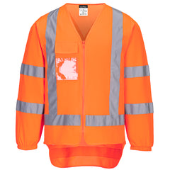TTMC-W17 Hi-Vis X Back Zipped Vest L/S - TM309 - Portwest-0