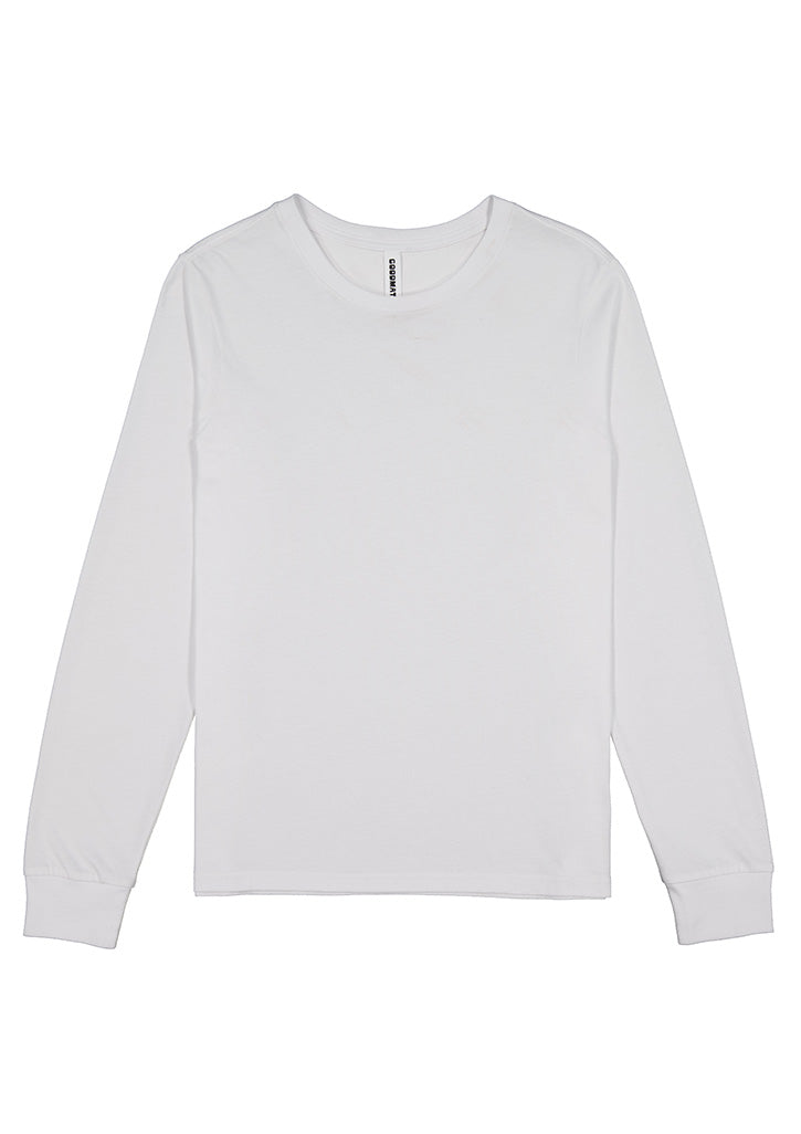 Basis Womens Long Sleeve Tee - X1002W in White