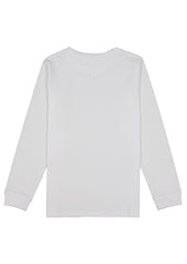 Basis Youth Long Sleeve Tee - X1002Y in White