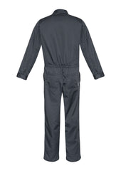 Syzmik ZC503 Mens Service Overall in Charcoal - back view