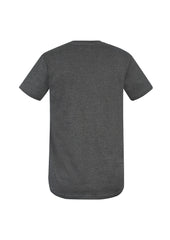 Syzmik ZH135 Mens Streetworx Tee in Charcoal Marle - back view