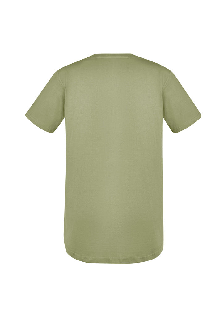 Syzmik ZH135 Mens Streetworx Tee in Light Sage - back view