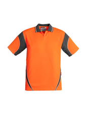 Mens Hi Vis Aztec Short Sleeve Polo - ZH248 - syzmik-2